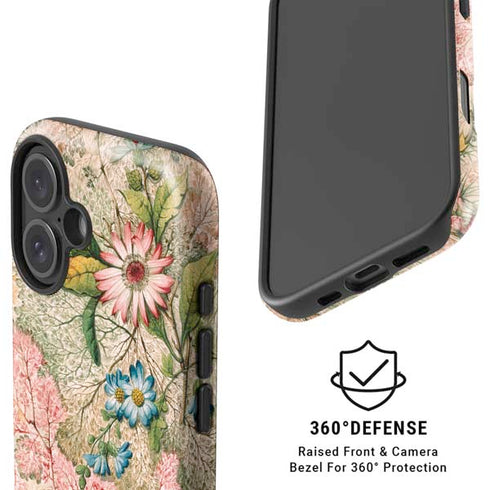 Marbled Paper by William Kilburn iPhone 16 Plus Magsafe Impact Case